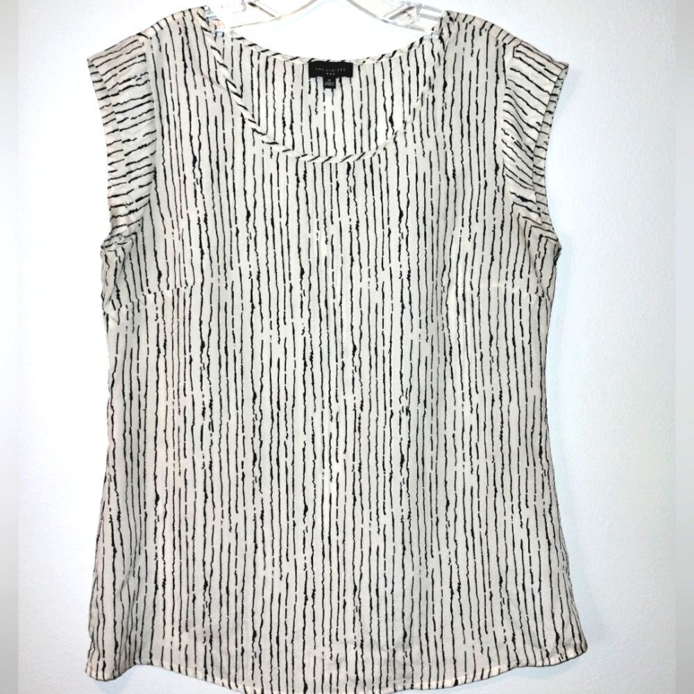 The Limited White & Black Blouse - Picture 3 of 5